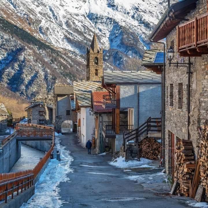 Ca Ad Me Pare Alloggio Con Terrazza Panoramica Moncenisio Exterior foto