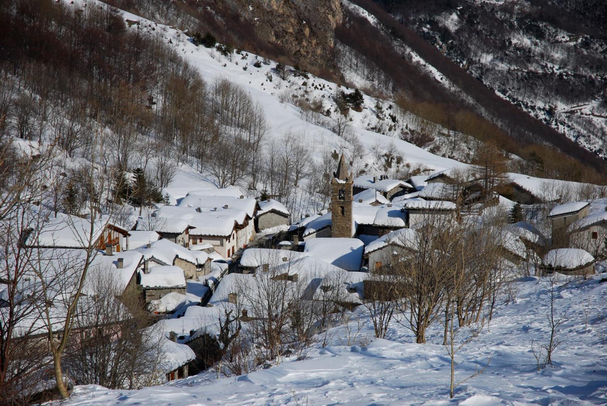 Ca Ad Me Pare Alloggio Con Terrazza Panoramica Moncenisio Exterior foto