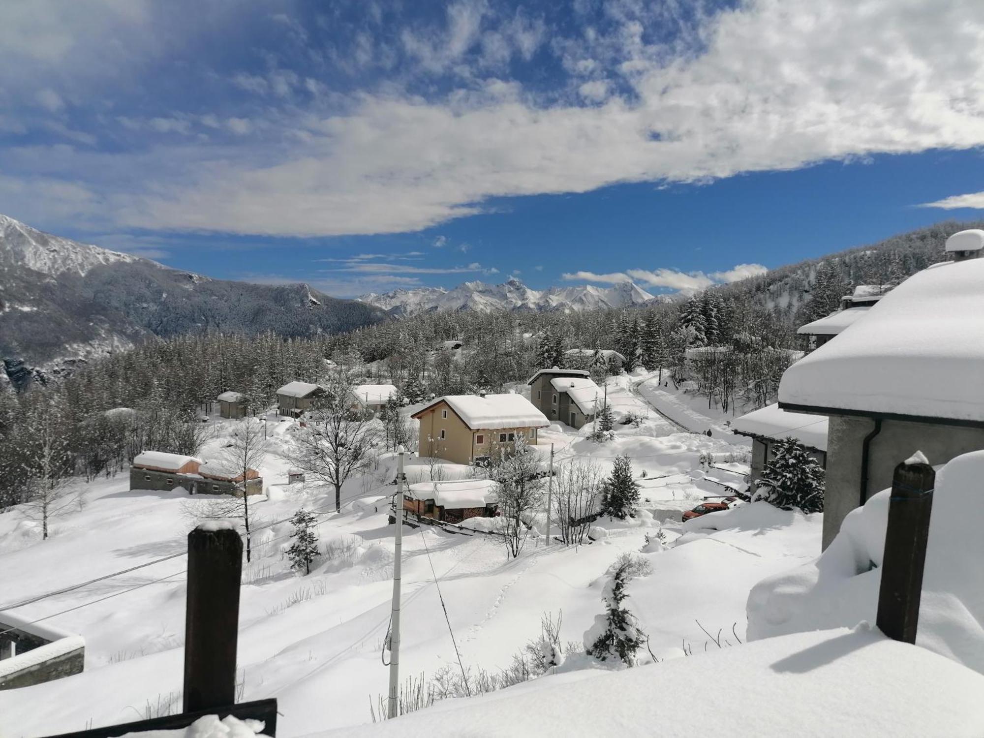Ca Ad Me Pare Alloggio Con Terrazza Panoramica Moncenisio Exterior foto